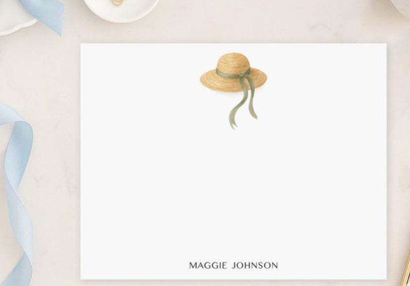 Personalized Stationary Cards - bundle of 20