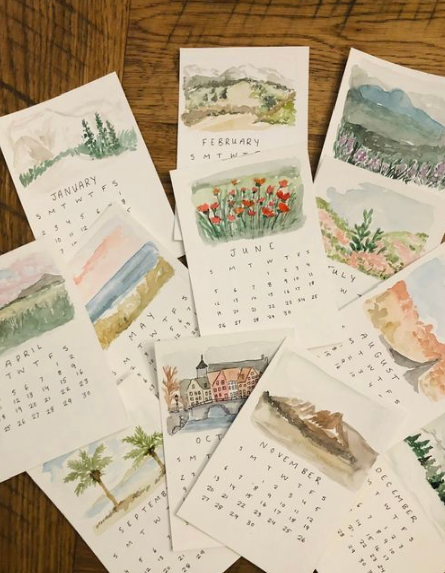2026 Desk Calendar