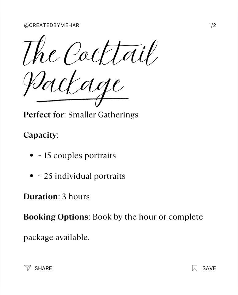The Cocktail Package