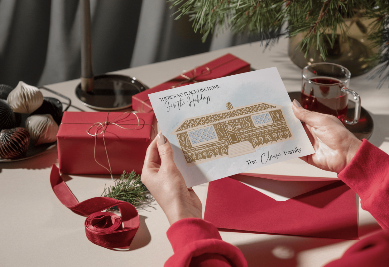 Gingerbread House Portrait